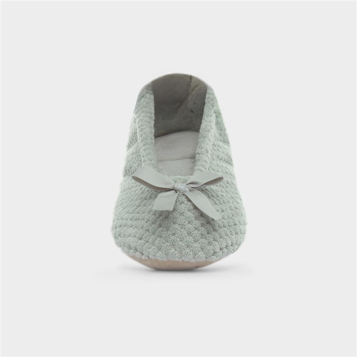 Popcorn Womens Sage Ballet Slippers