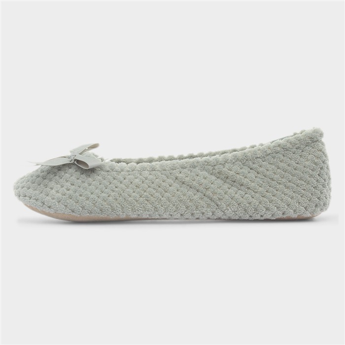 Popcorn Womens Sage Ballet Slippers