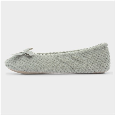 Popcorn Womens Sage Ballet Slippers