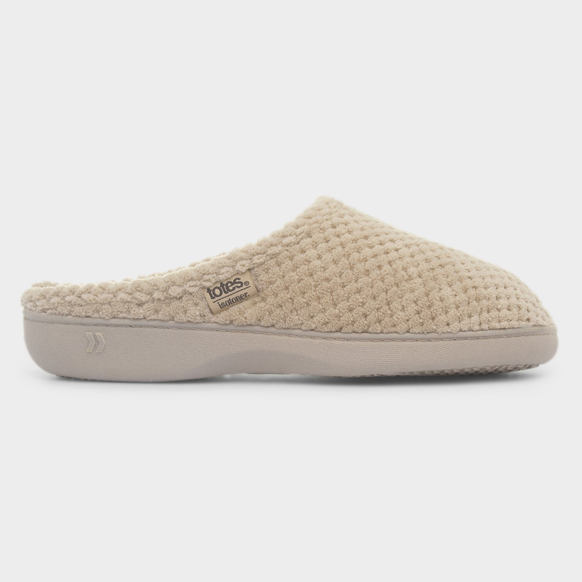 Popcorn Terry Womens Brown Mule Slipper