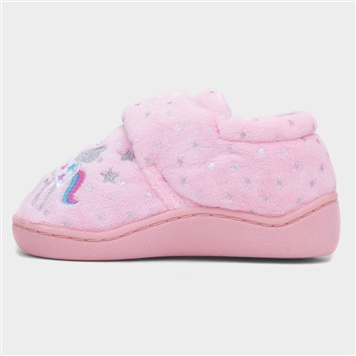 Courtney Girls Pink Slipper