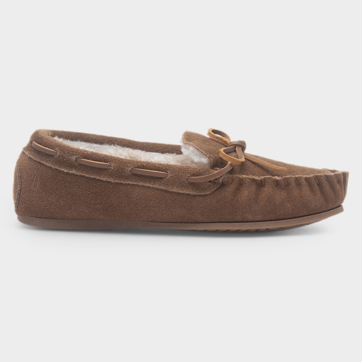 Allie Womens Tan Suede Moccasin