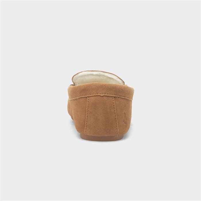 Annie Womens Tan Suede Moccasin