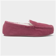 Hush Puppies Annie Womens Pink Suede Moccasin (Click For Details)