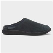 Hush Puppies Ashton Mens Navy Suede Slipper (Click For Details)