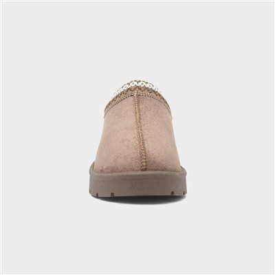 Chloe Womens Taupe Clog