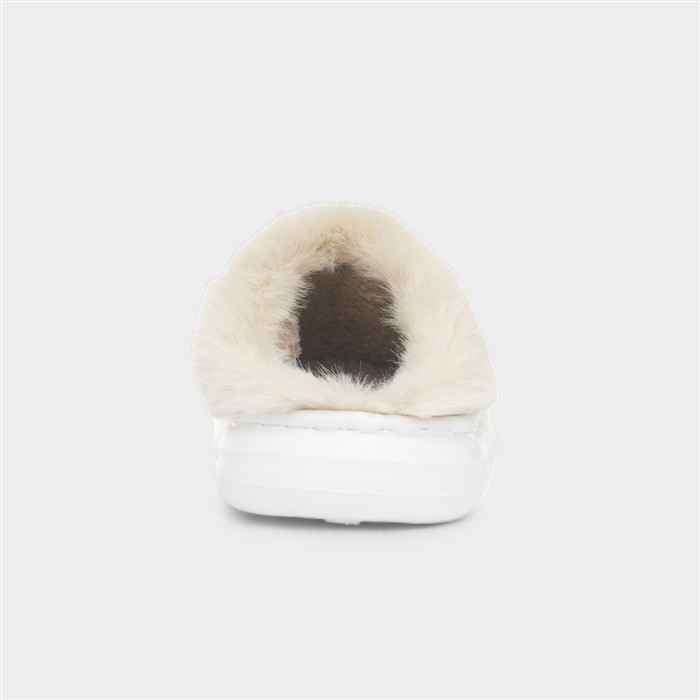 Klara Kids Beige Embellished Slipper