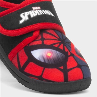 Kids Black Light Up Full Slipper