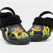 Pokémon Kids Black Warm Lined EVA Clog (Click For Details)