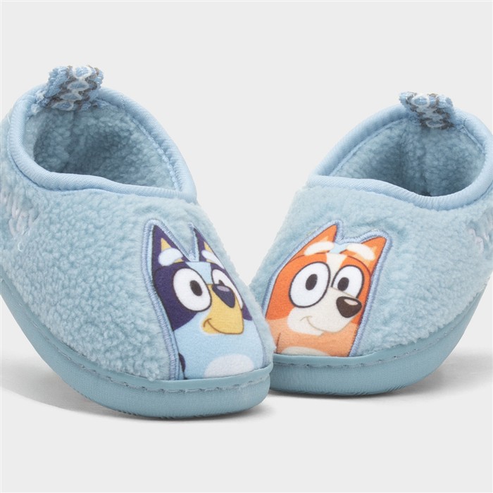 Borge Kids Blue Character Full Slipper