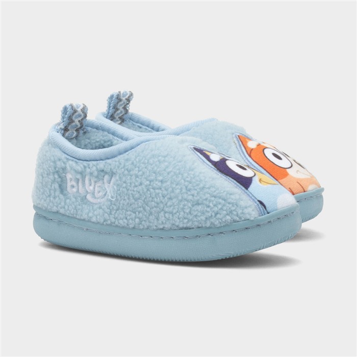 Borge Kids Blue Character Full Slipper