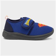 Superman Kids Blue Easy Fasten Slipper (Click For Details)