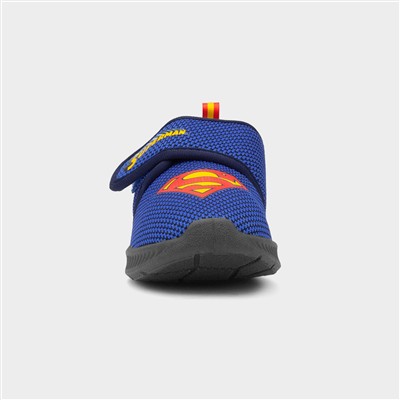 Kids Blue Easy Fasten Slipper