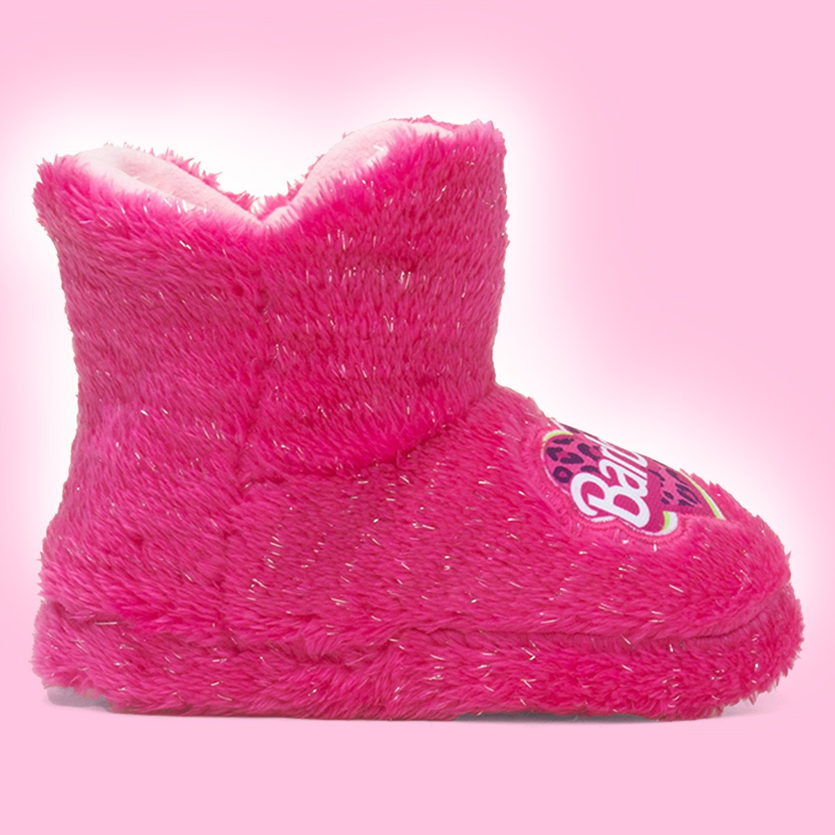 Kids Pink Bootie Slippers