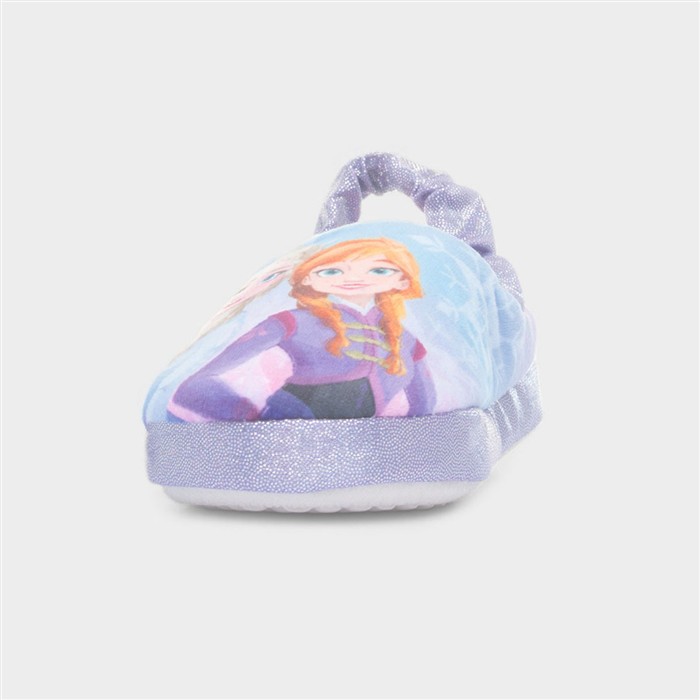 Kids Lilac Mule Slingback Slipper