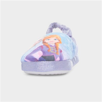 Kids Lilac Mule Slingback Slipper