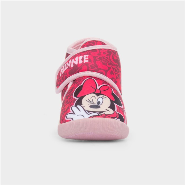 Pink Kids Easy Fasten Slipper