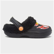 Hot Wheels Kids Black Warm Lined EVA Clog (Click For Details)