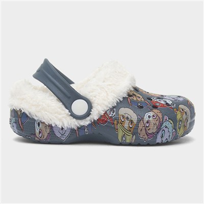 Wes Kids Multi Warm Lined EVA Clog