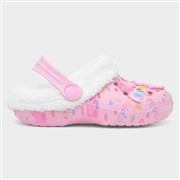 Peppa Pig Kids Pink Warm Lined EVA Clog (Click For Details)