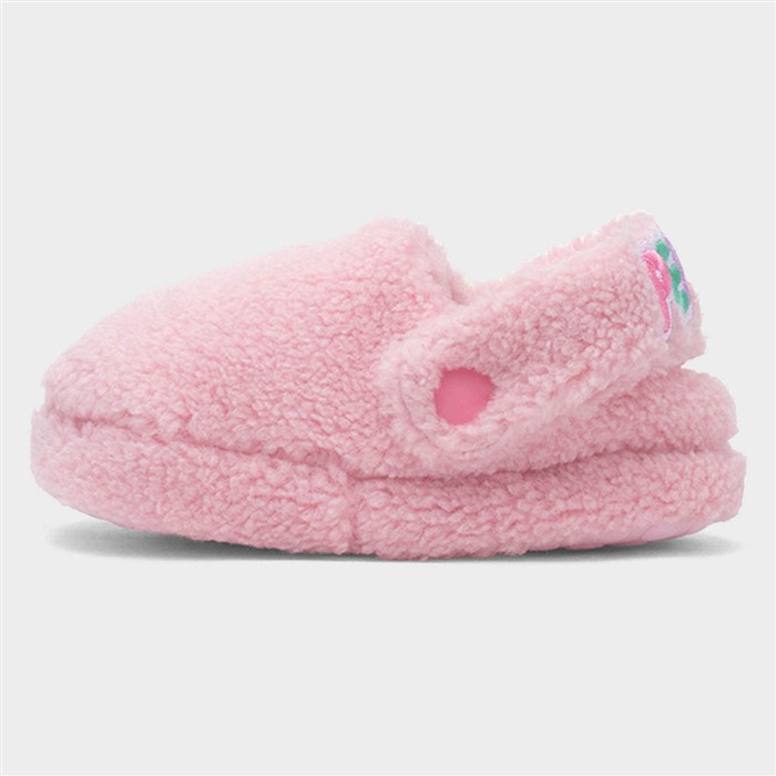 Kids Pink Character Full Slipper