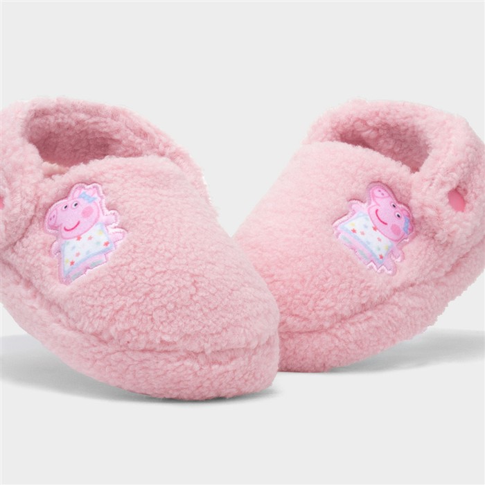 Kids Pink Character Full Slipper