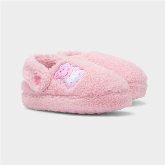 Kids Pink Character Full Slipper