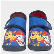 Paw Patrol Kids Blue Light Up Easy Fasten Slipper (Click For Details)