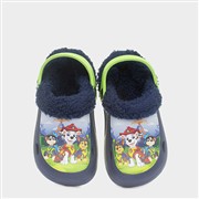Paw Patrol Kids Navy Slip On Slingback Slipper (Click For Details)