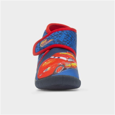 Kids Blue Easy Fasten Slipper
