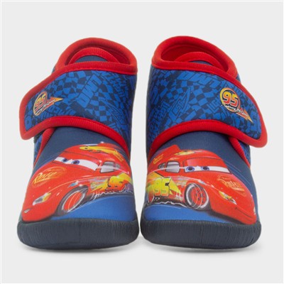 Kids Blue Easy Fasten Slipper