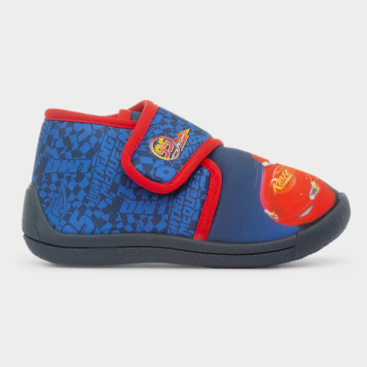 Kids Blue Easy Fasten Slipper