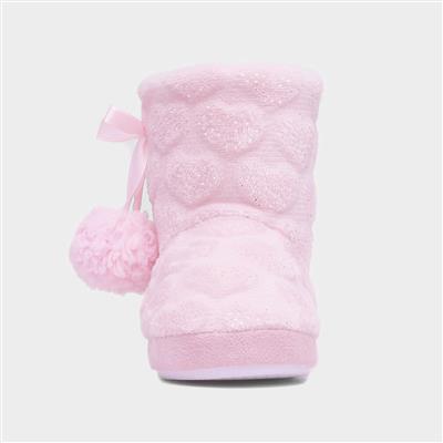 Cherish Girls Pink Bootie