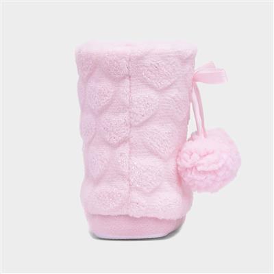 Cherish Girls Pink Bootie