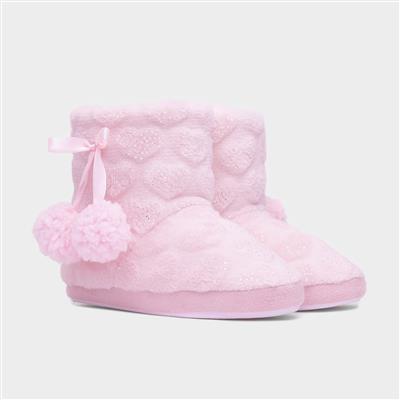 Cherish Girls Pink Bootie