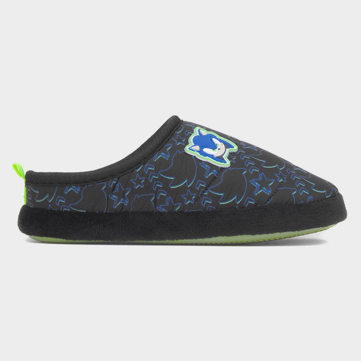 Kids Black Mule Slipper