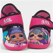 LOL Surprise Kids Fuchsia Easy Fasten Slipper (Click For Details)
