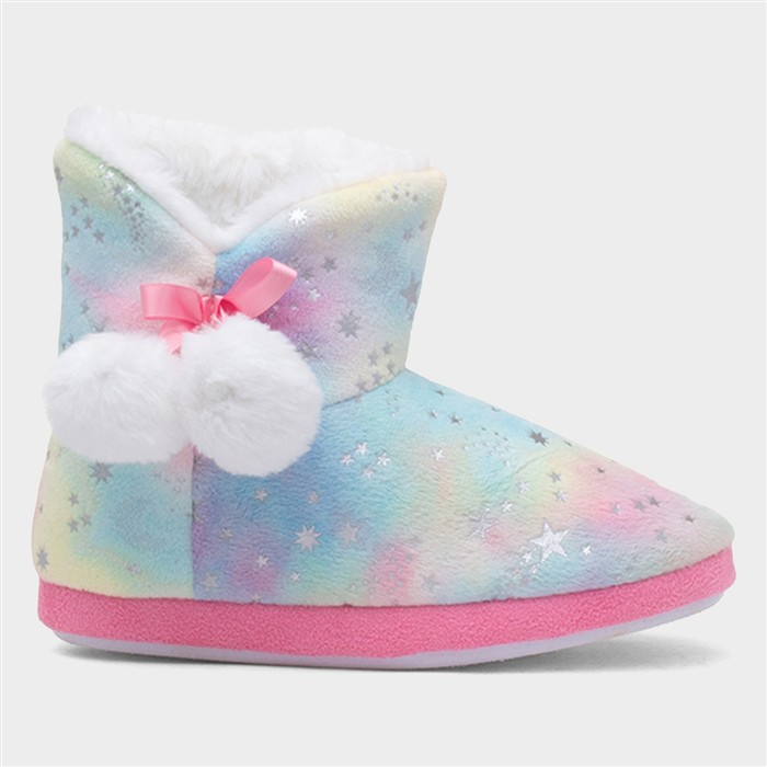 Girls Multi Slipper Boot