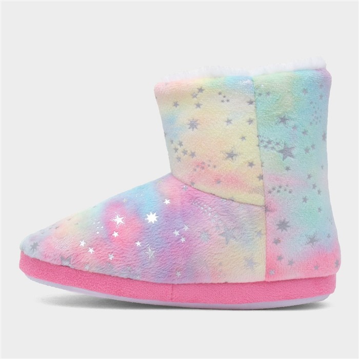 Girls Multi Slipper Boot