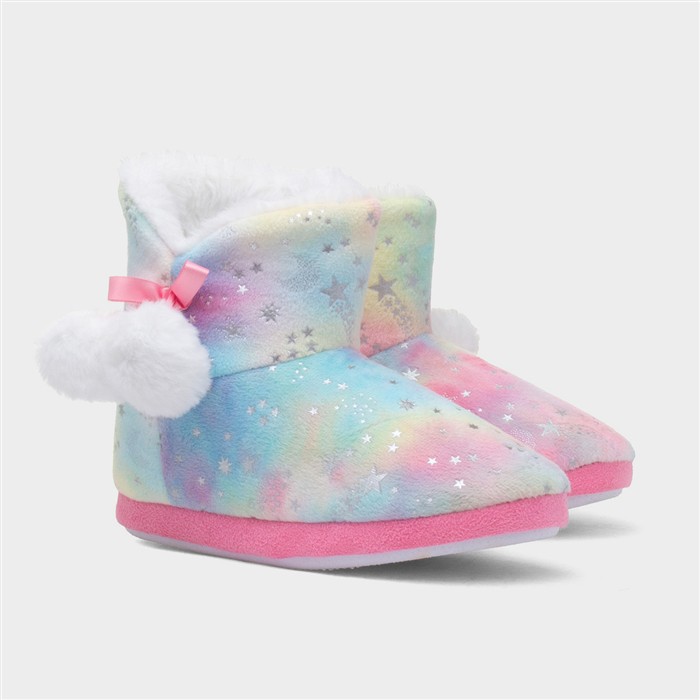 Girls Multi Slipper Boot