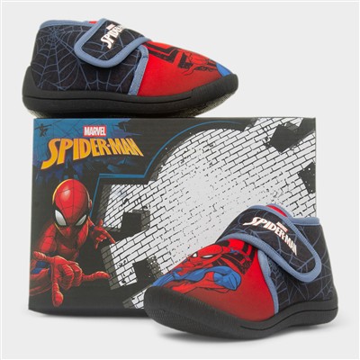 Kids Navy Character Slippers