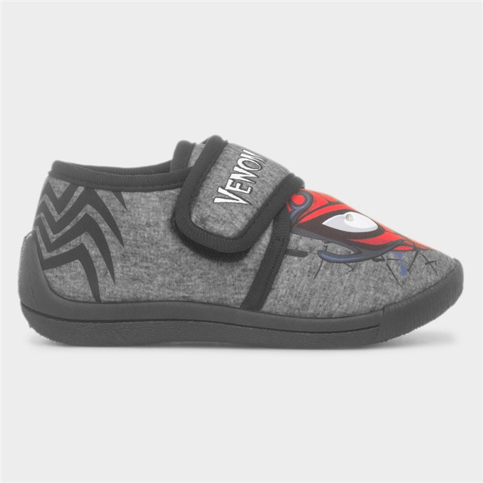 Kids Grey Light Up Character Slipper