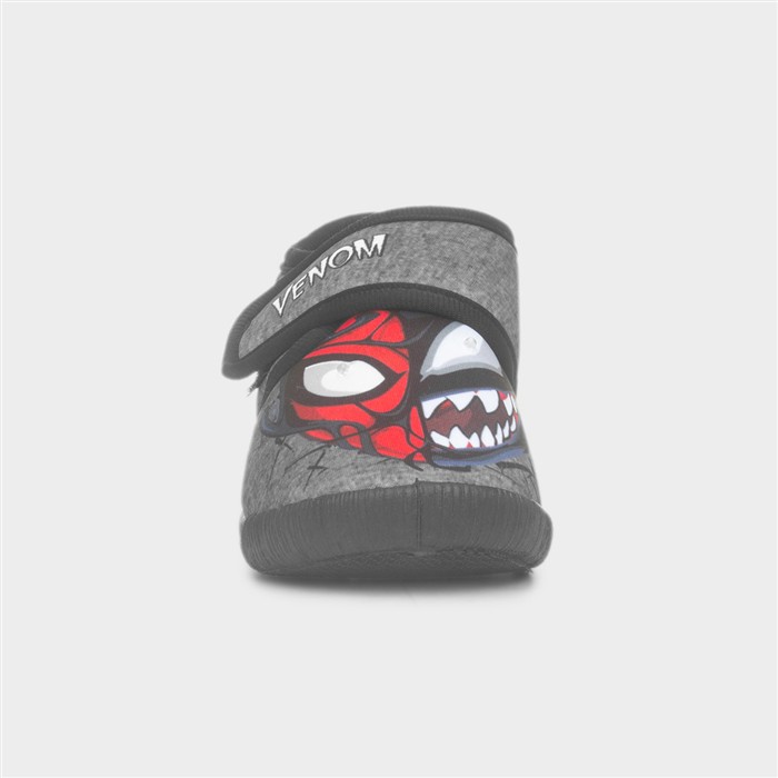 Kids Grey Light Up Character Slipper