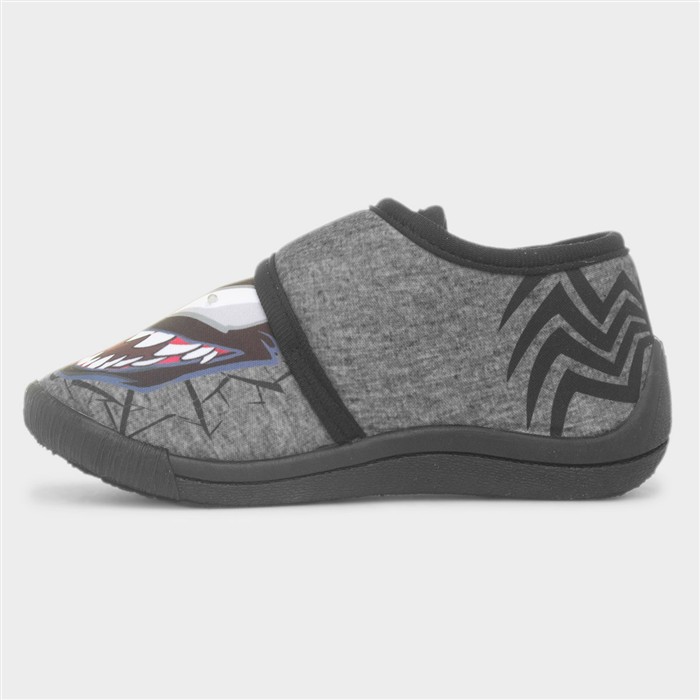 Kids Grey Light Up Character Slipper