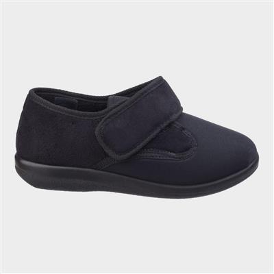 Unisex Frenchay Classic Slippers in Black