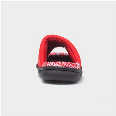 Avengers Kids Red Open Toe Slipper