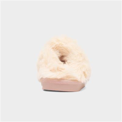 Holly Girls Pink Mule Slipper