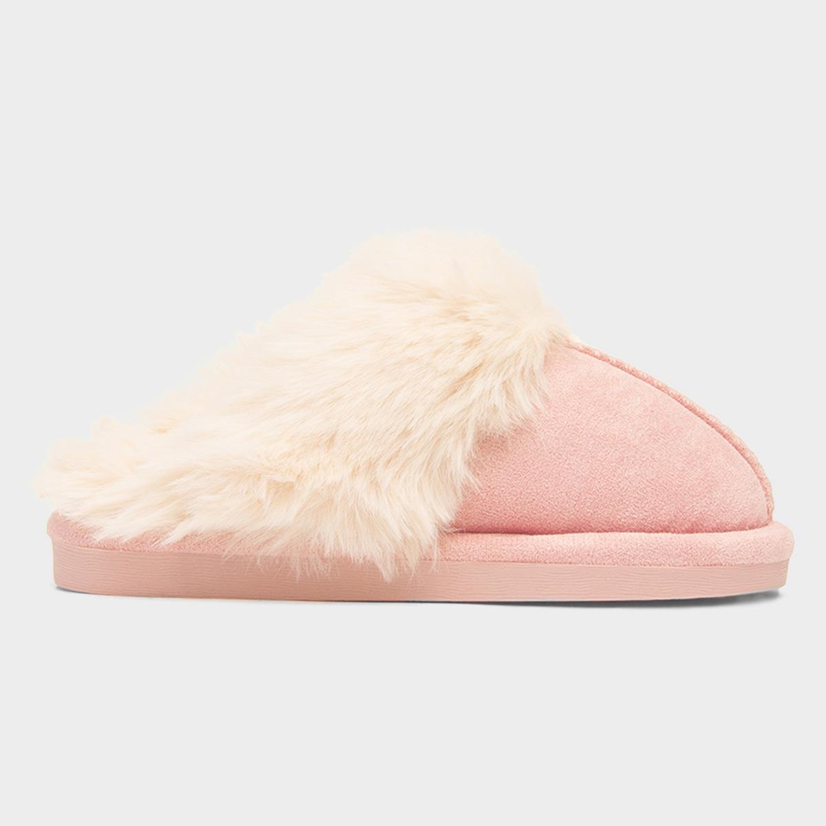 Holly Girls Pink Mule Slipper