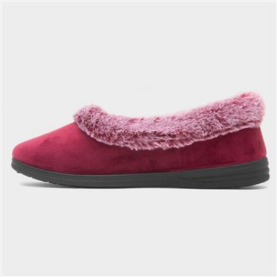 Gracie Womens Red Slipper