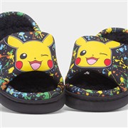 Pokémon Kids Multi Pikachu Warm Lined Slipper (Click For Details)
